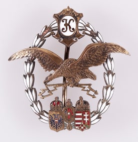 WWI AUSTRIAN 1917-1918 RADIO OPERATORS BADGE