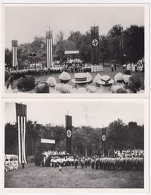 2 GERMAN AMERICAN BUND RALLY PHOTOGRAPHS