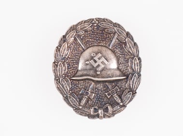 GERMAN CONDOR LEGION WOUND BADGE IN SILVER