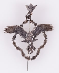 WWII GERMAN ACADEMY FOR AERONAUTICAL RESEARCH MEMBERSHIP BADGE