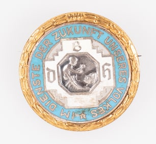 GERMAN REICHS-MIDWIFE'S ASSOCIATION MEMBERSHIP BADGE