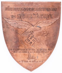 LUFTWAFFE SUDOSTRAUM AWARD TABLE MEDAL