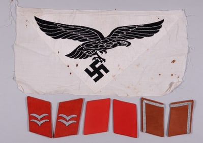 7 WWII LUFTWAFFE INSIGNIA PATCHES