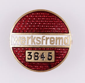 GERMAN OPEL AUTOMOTIVE WORKERS BADGE