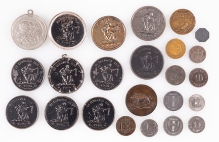 24 WWI GERMAN COMMEMORATIVE COINS