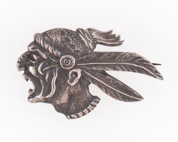 WWI 93RD AERO SQUADRON SILVER BROOCH