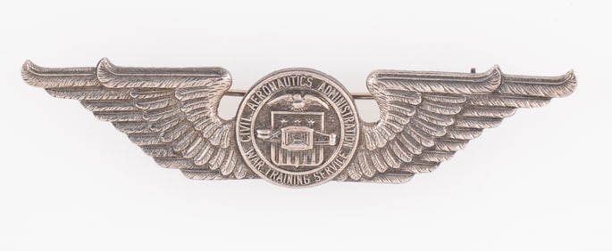 WWII CAA WAR TRAINING STERLING WINGS