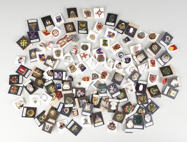 119 US MILITARY UNIT INSIGNIA PINS