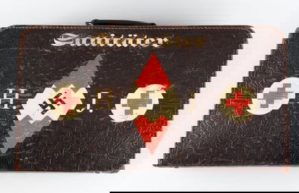 WWII HITLER YOUTH MEDICAL SUITCASE