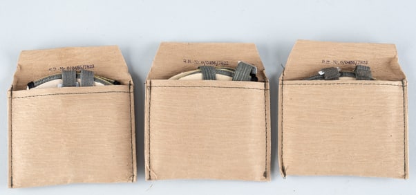 GERMAN AFRIKA KORPS SAND GOGGLES 3 PAIRS