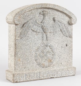 GERMAN REICHSADLER EAGLE SMALL HEADSTONE