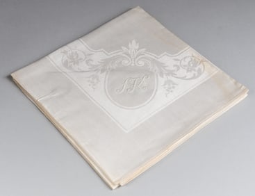 WWII SCHLOSS KLESSHEIM DINNER NAPKIN