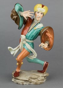 ALLACH PORCELAIN MORRIS DANCER II THE PROPHET