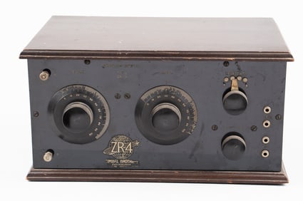TRANSCONTINENTAL ZR-4 GIMBAL BROTHERS TUBE RADIO