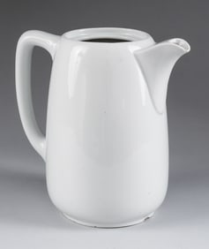 WWII NAZI GERMAN ARMY PORCELAIN WATER PITCHER / COFFEE POT