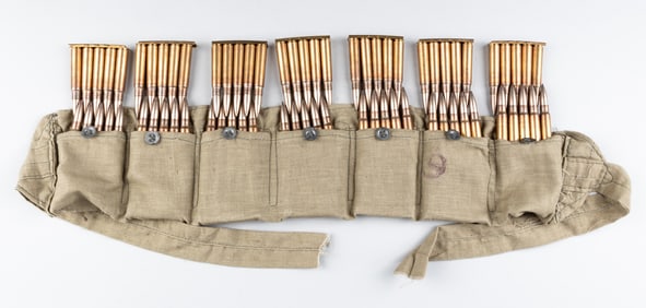 TURKISH KAR98K BANDOLIER W/ 70 ROUNDS