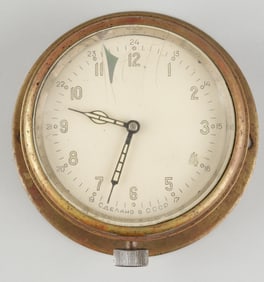 SOVIET RUSSIAN NAVY WALL CLOCK