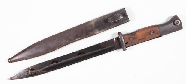 MAUSER K98 BAYONET AND SCABBARD 1936