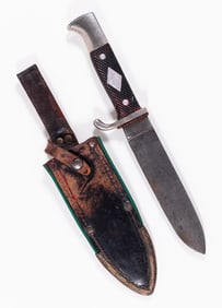POST-WAR GERMAN BOY SCOUT KNIFE W/ SHEATH