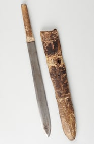 SOUTH AFRICAN ZULU TRIBE CHIEF'S KNIFE