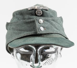GERMAN M43 OFFICER'S HEER FIELD CAP