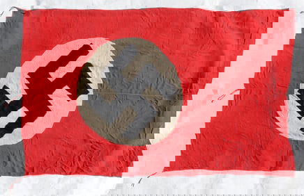 LARGE NSDAP NAZI PARTY FLAG