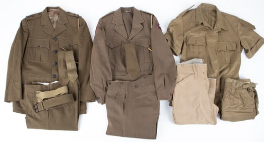 3 RHODESIAN UNIFORMS