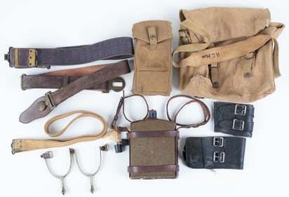 11 VINTAGE RHODESIAN EQUIPMENT PIECES