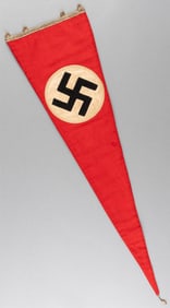 ORNATE NSDAP NAZI PARTY PENNANT
