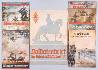 8 HITLER YOUTH BOOKS