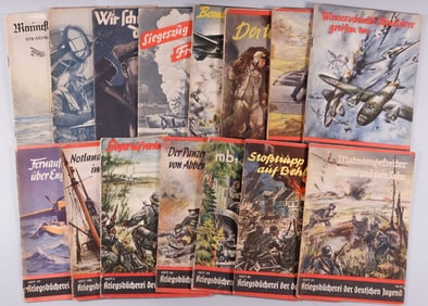 15 HITLER YOUTH BOOKS