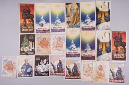 21 WINTERHILFSWERK DONATION CARDS