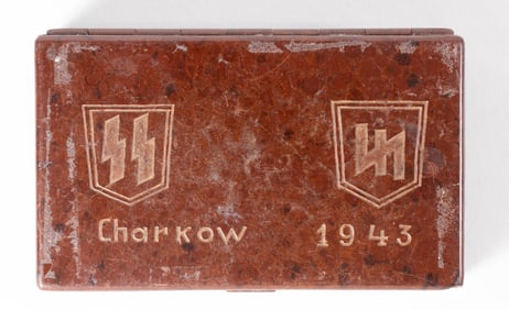 WAFFEN-SS CHARKOW BAKELITE CASE