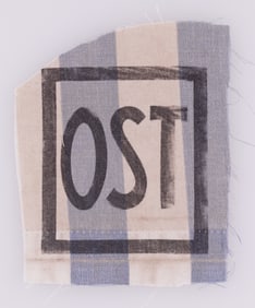 CONCENTRATION CAMP OST CLOTHING TAG