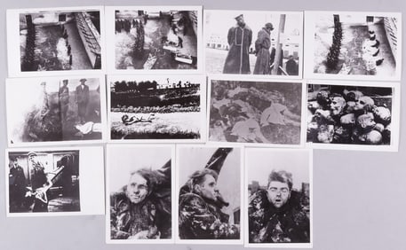 12 PHOTOGRAPHS OF NAZI ATROCITIES