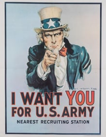 UNCLE SAM VIETNAM I WANT YOU FOR US ARMY BY JAMES MONTGOMERY FLAGG