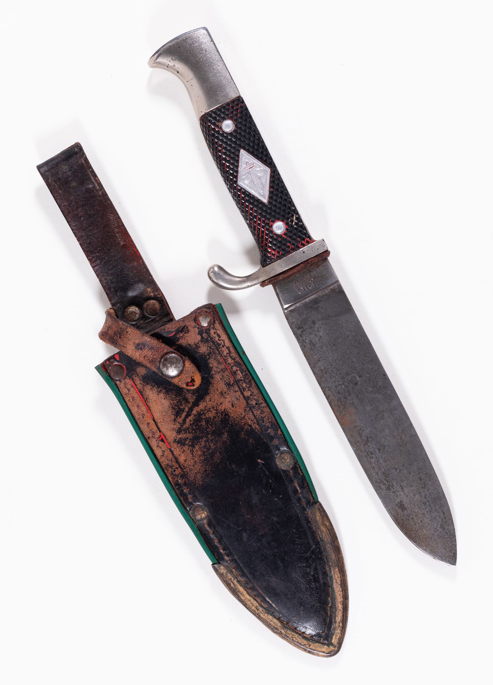 GERMAN BOY SCOUT KNIFE W/ SHEATH (1 of 2)