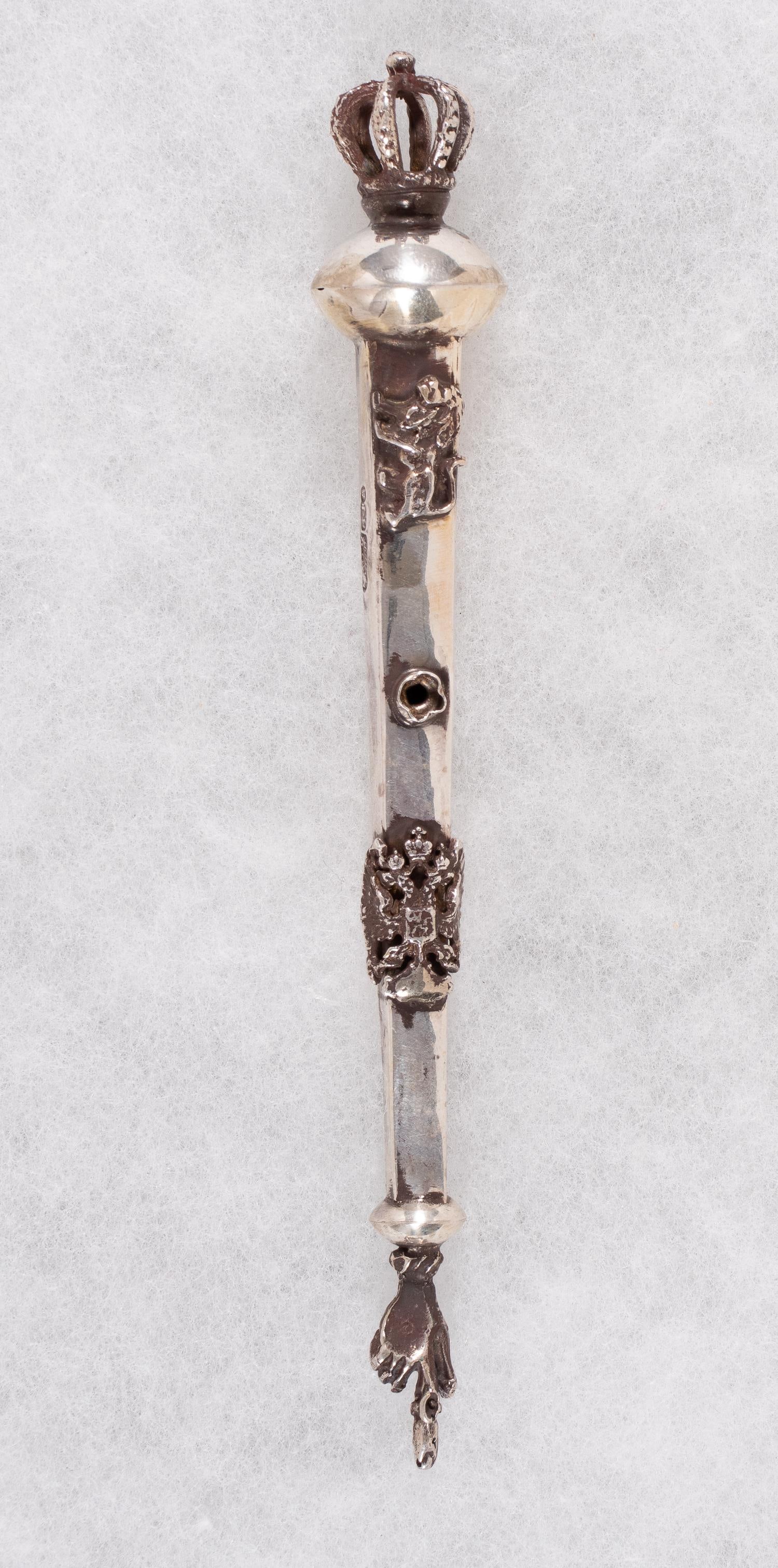 RUSSIAN SILVER TORAH POINTER JUDAICA (1 of 4)