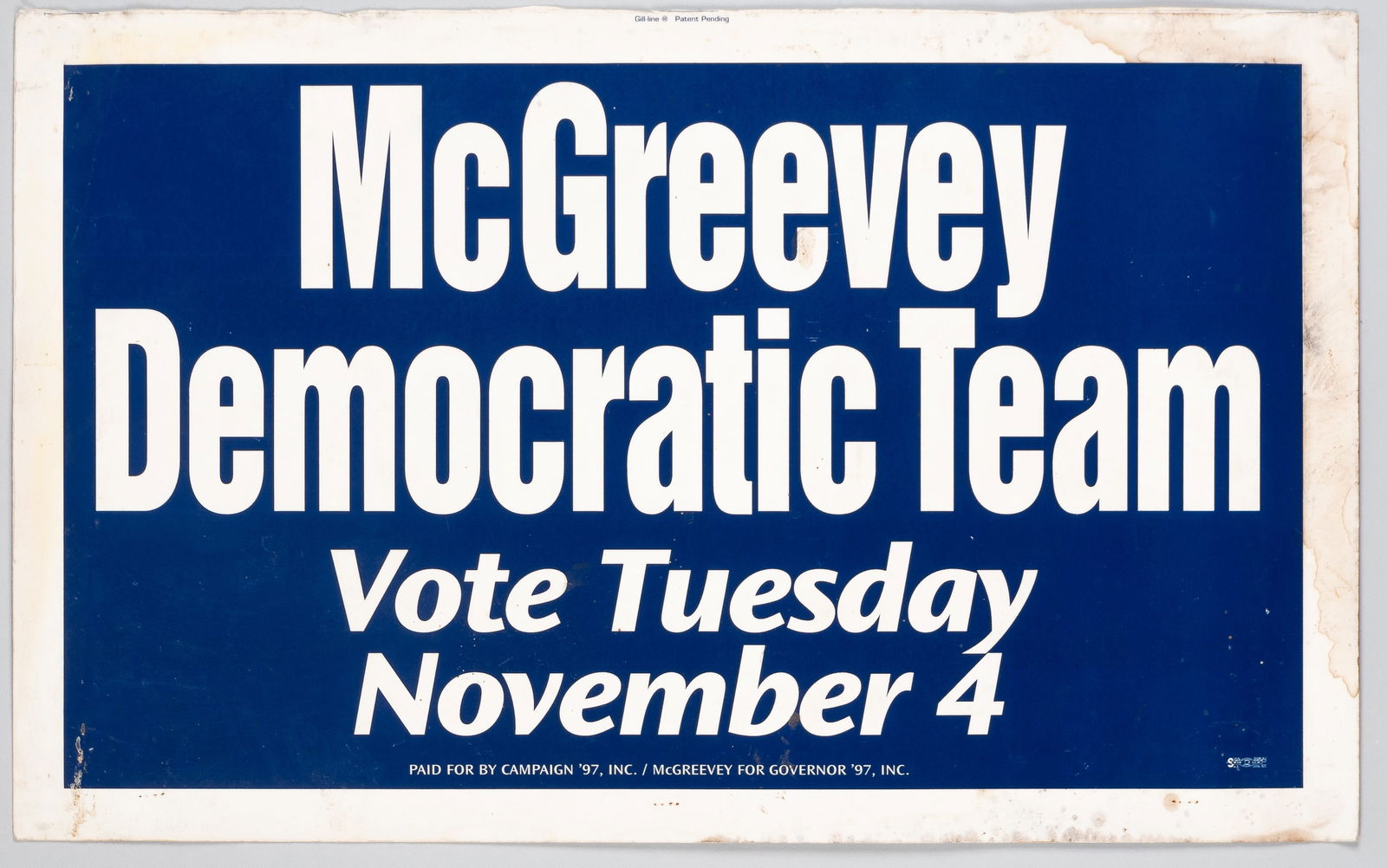 4 DEMOCRATIC CANDIDATE POSTERS - 2