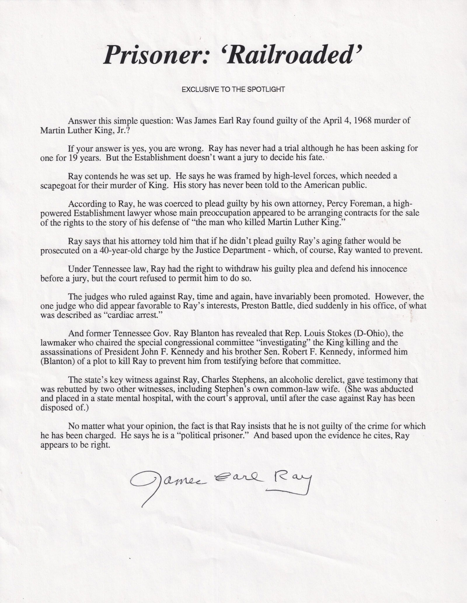 JAMES EARL RAY (1 of 1)