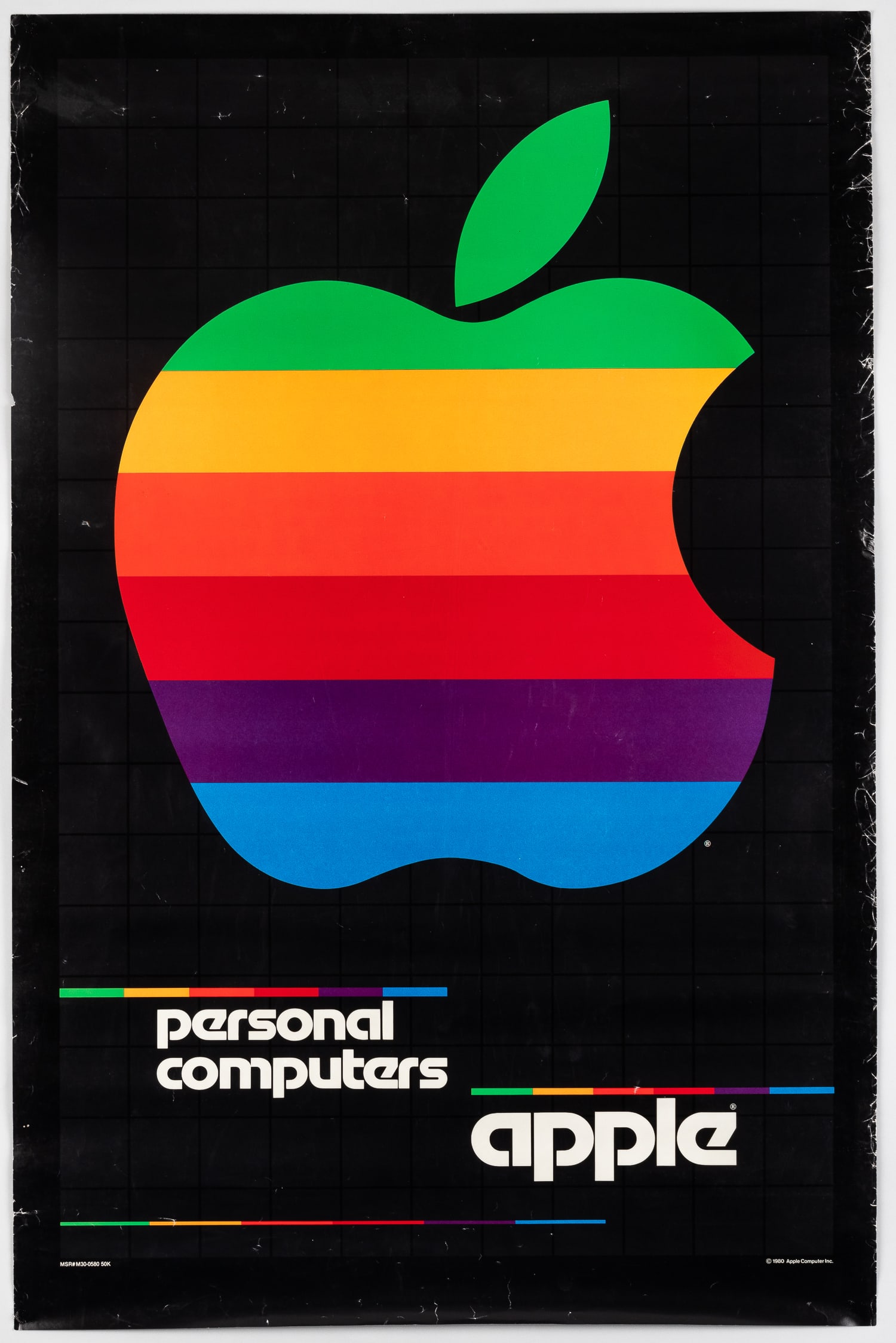 APPLE PERSONAL COMPUTERS ADVERTISING POSTER (1 of 1)