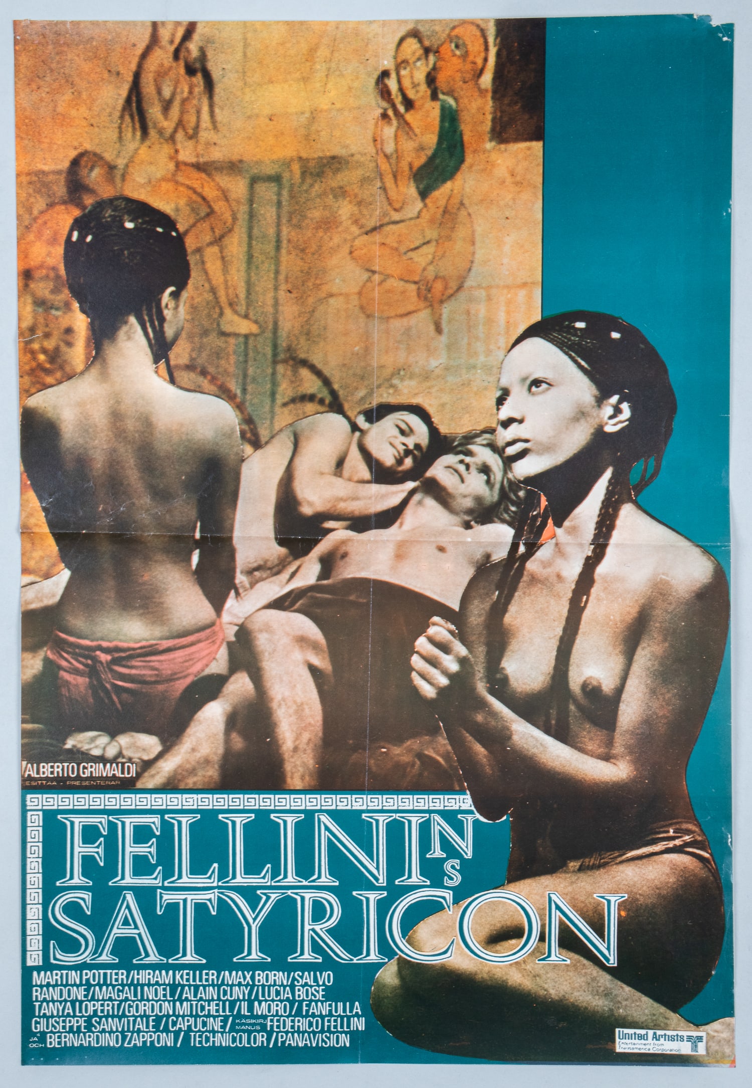 FELLINI SATYRICON MOVIE POSTER (1 of 1)