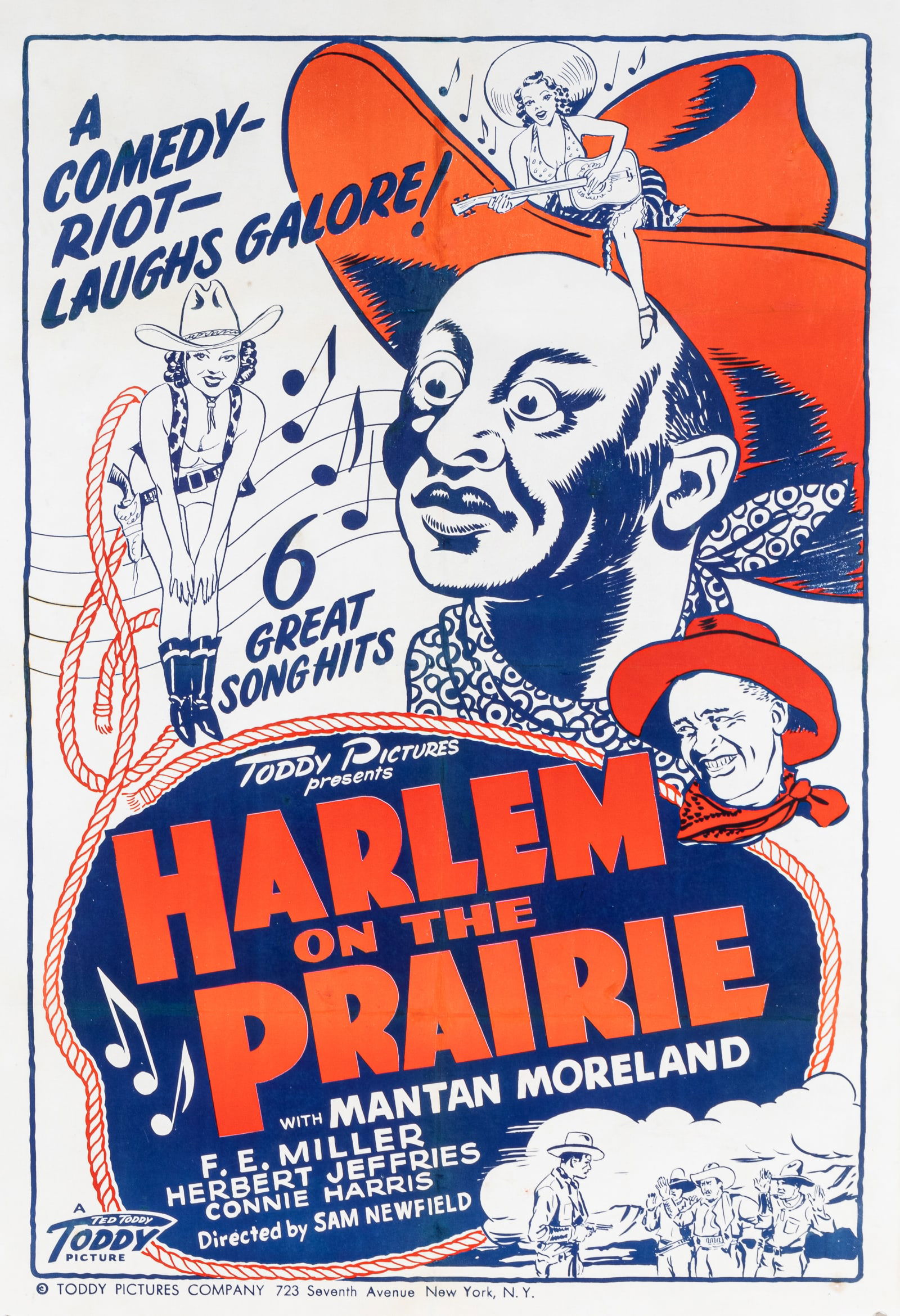 HARLEM ON THE PRAIRIE - A COMEDY RIOT 1937 POSTER (1 of 1)
