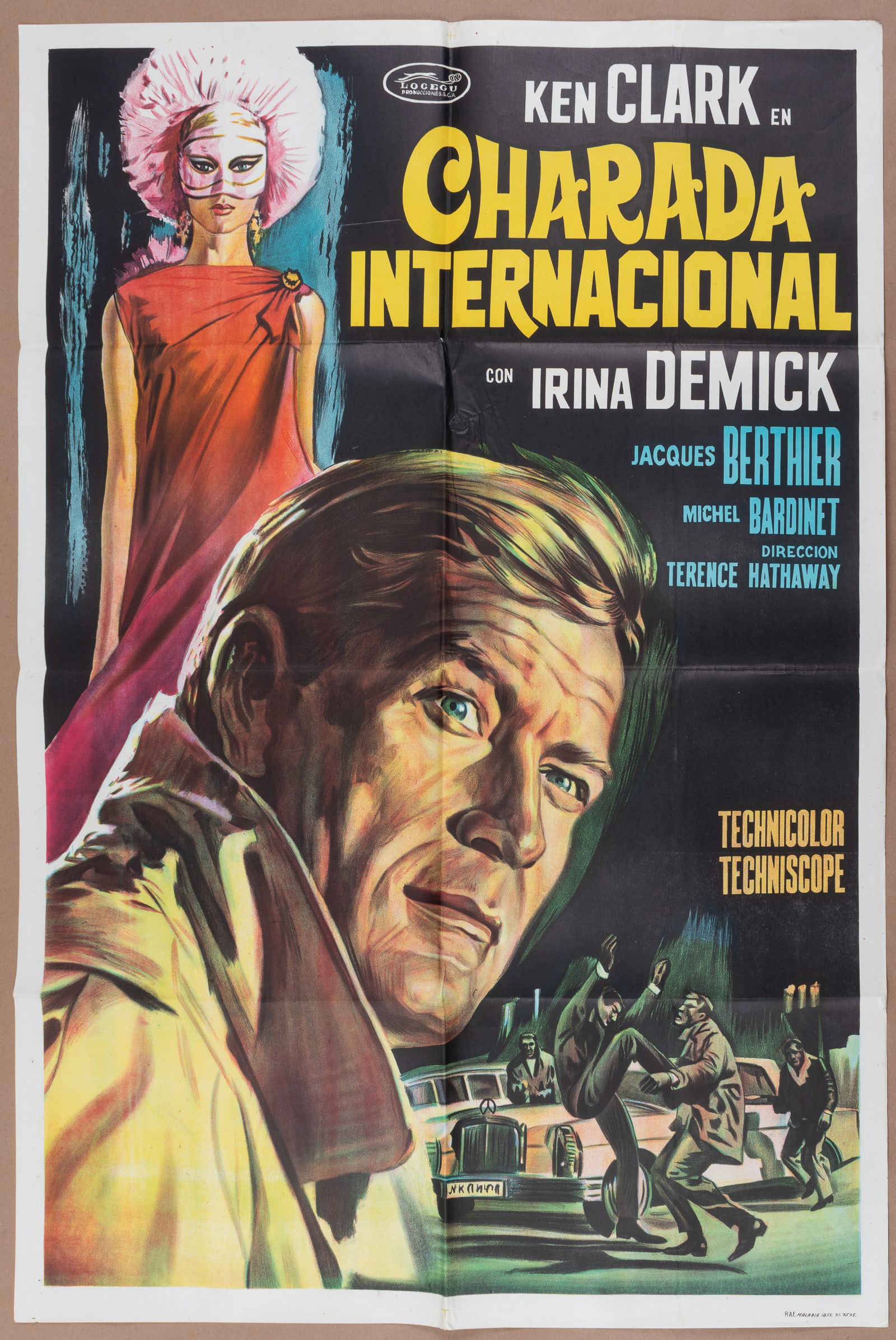 LARGE GROUP OF 30 MOVIE POSTERS: A large group of thirty movie posters, each written in Spanish, may have duplicate posters. Posters with folds, and may have tears or loss throughout. Dealers lot, sold as-is. One-sheet posters, 27 x