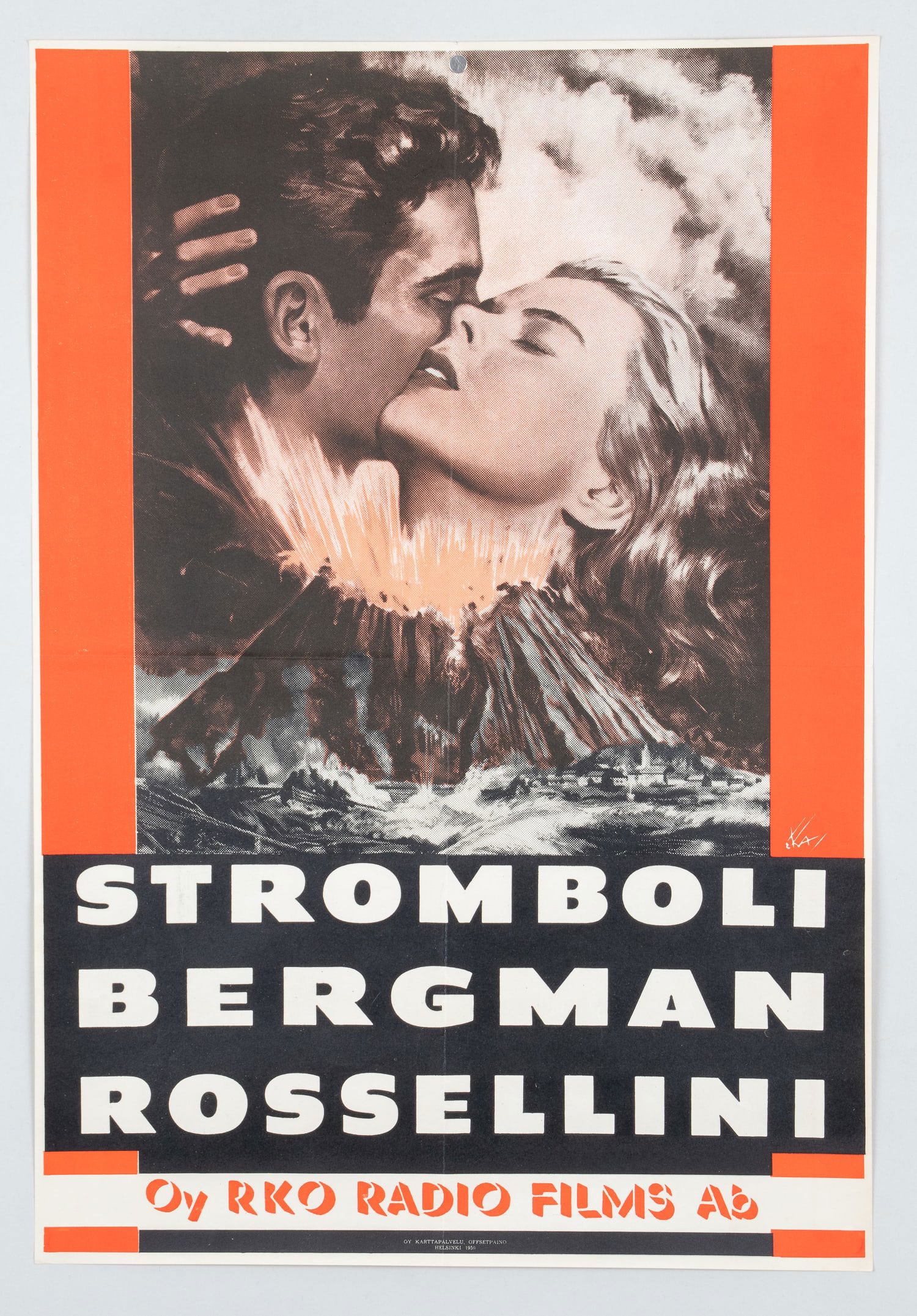 STROMBOLI MOVIE POSTER STARRING INGRID BERGMAN (1 of 1)