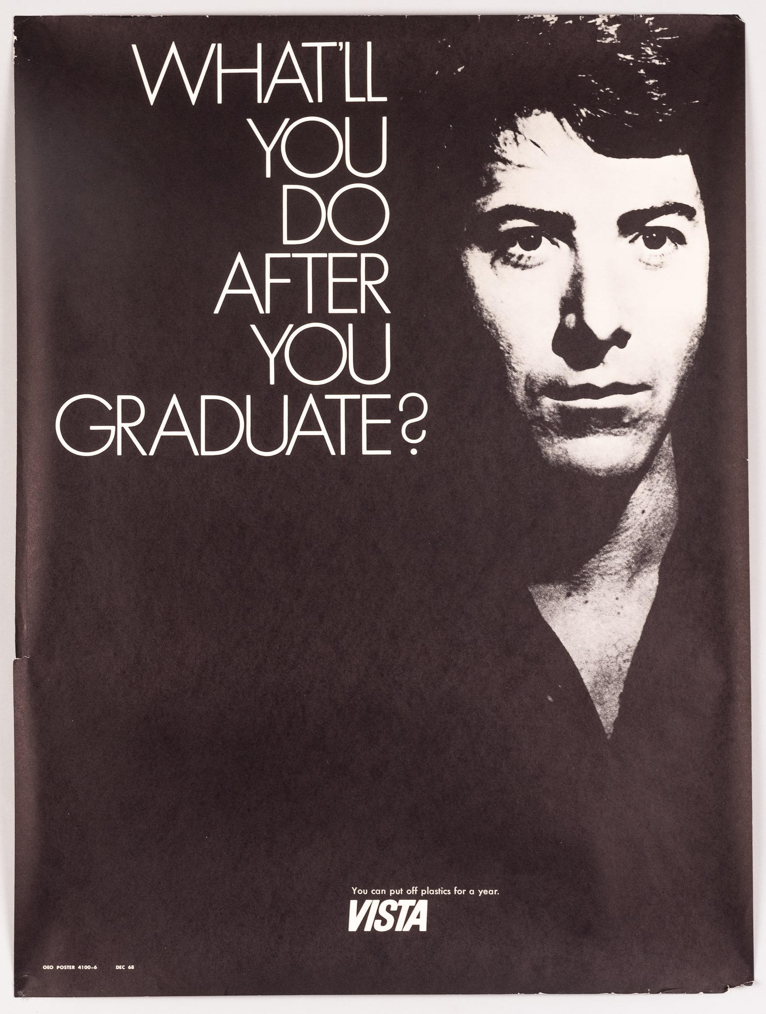 THE GRADUATE DUSTIN HOFFMAN TIE-IN MOVIE POSTER (1 of 1)