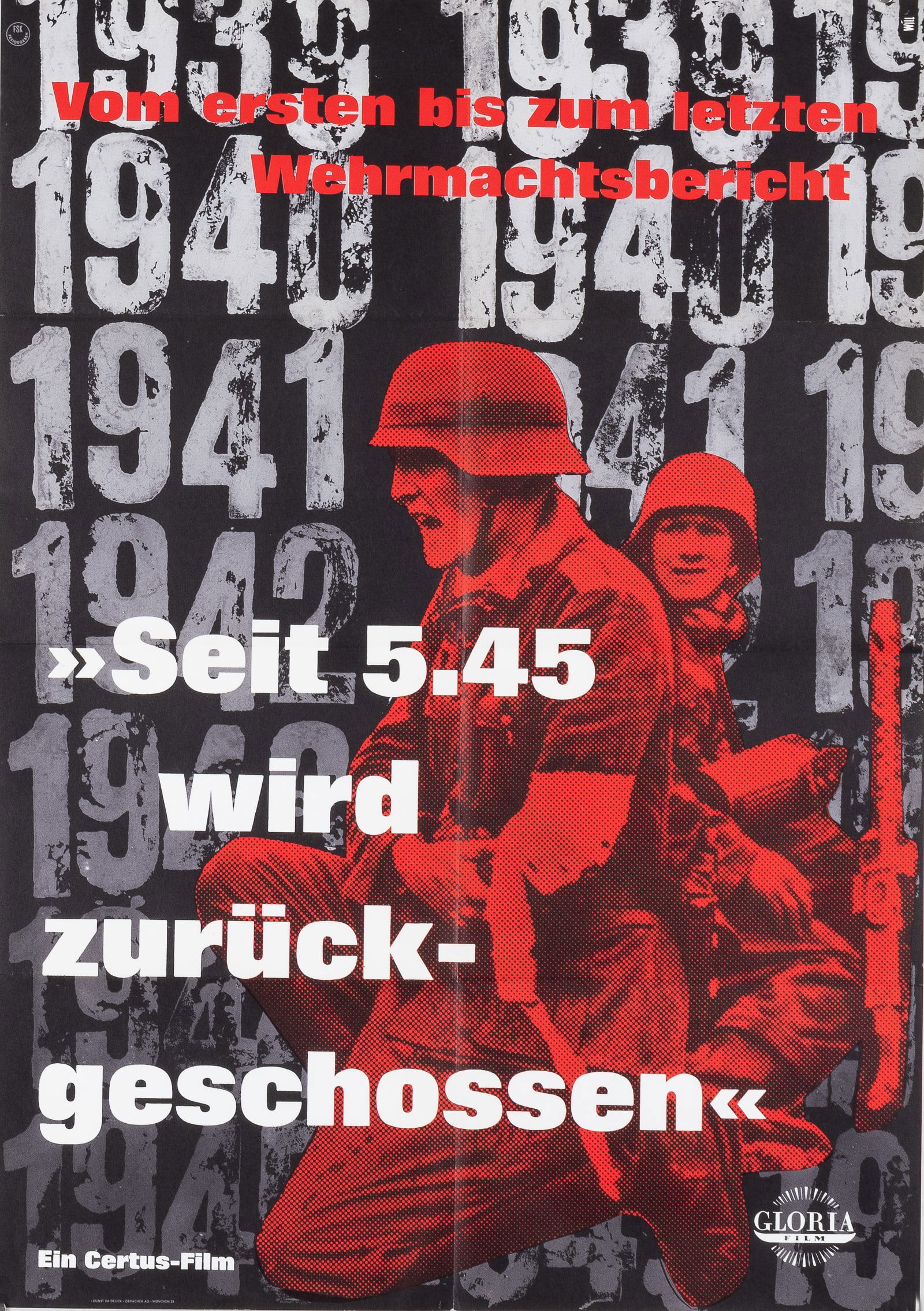 SEIT 5.45 UHR WIRD ZURUCKGESCHOSSEN MOVIE POSTER (1 of 1)