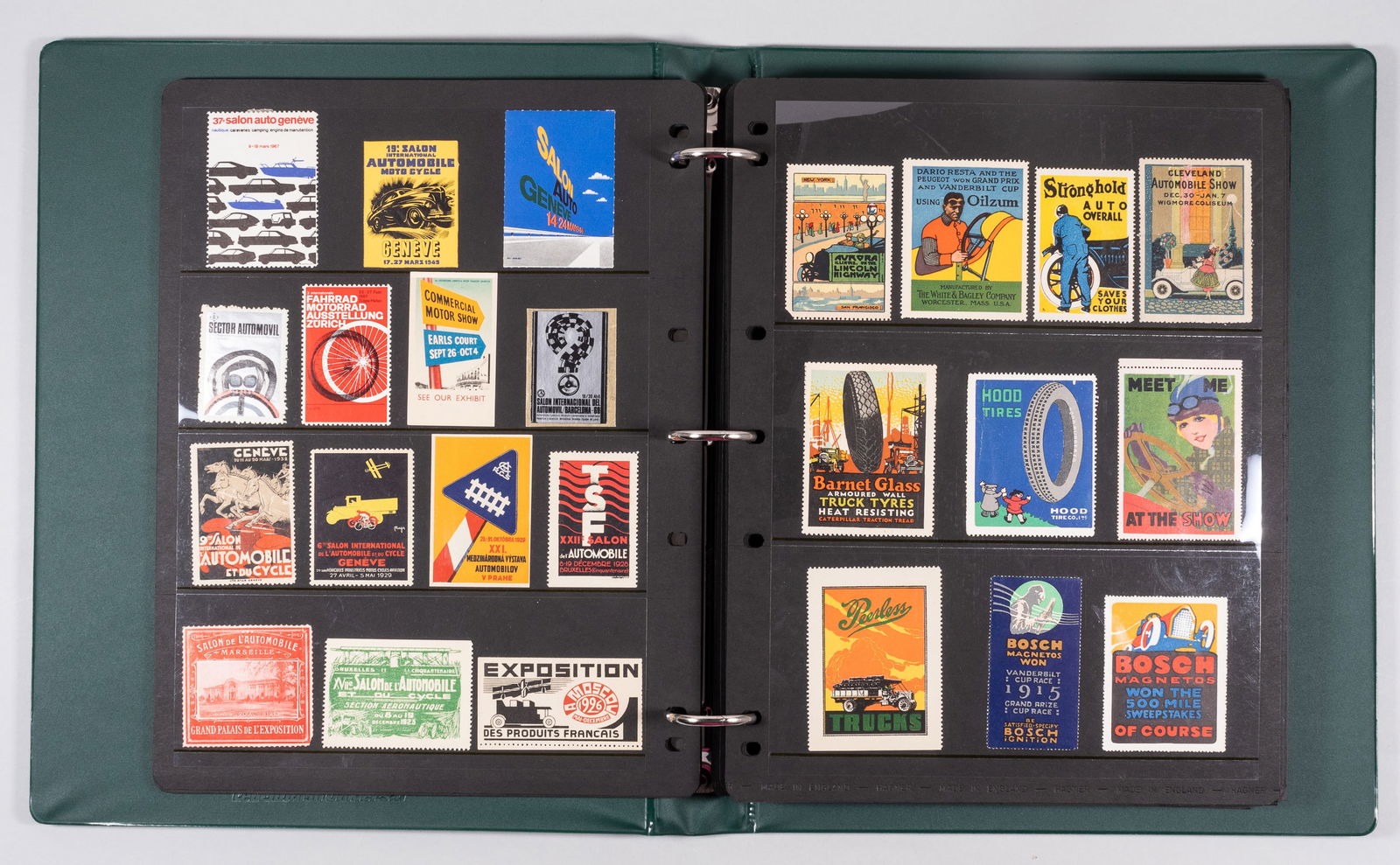 LARGE COLLECTION OF TRAVEL POSTER STAMPS CINDERELLA (1 of 7)