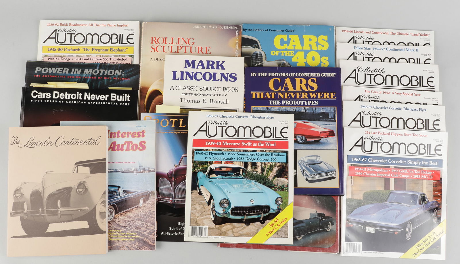 VINTAGE FORD MARK II CONTINENTAL AUTOMOBILE ARCHIVE (1 of 2)