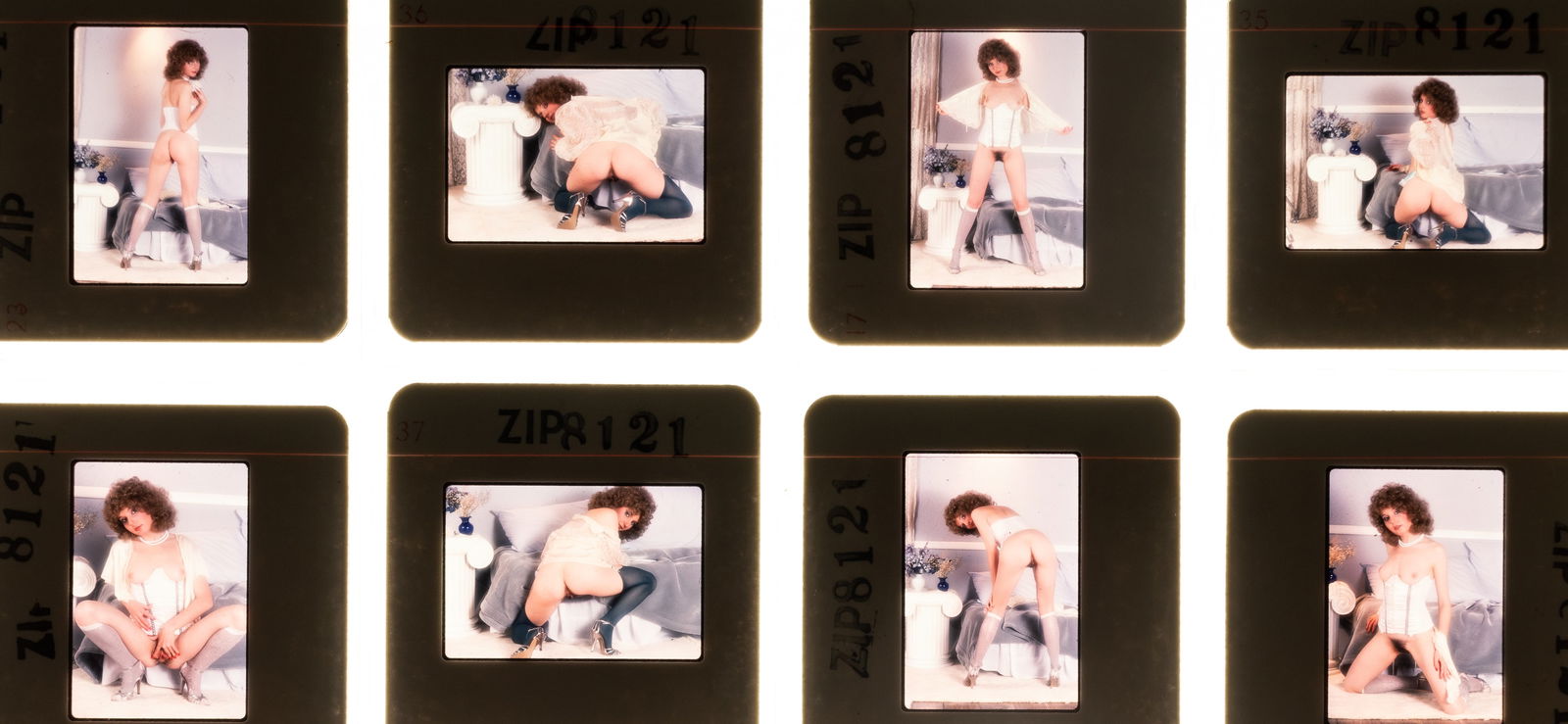 60 VINTAGE EROTIC SCENE PHOTO SLIDES NUDE ADULT SLIDES: Sixty vintage nude erotic adult Kodachrome photo slides.